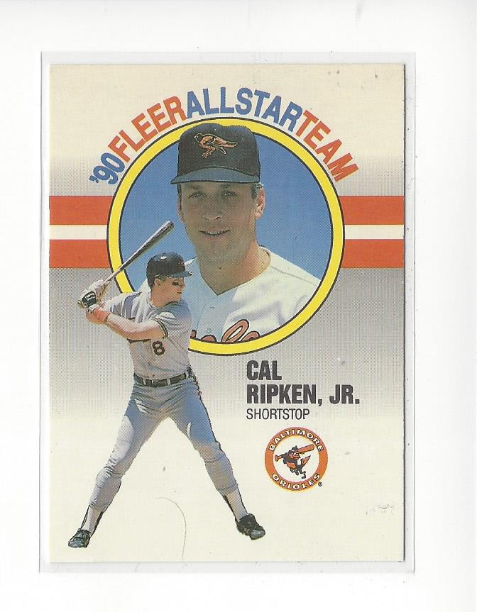 1990 Fleer All-Stars #8 Cal Ripken