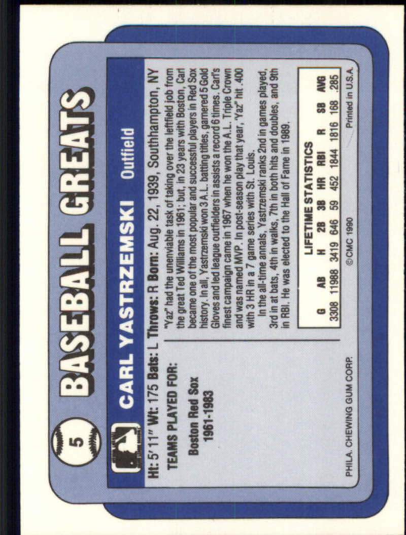 1990 Swell Baseball Greats "Main Set" Cards #1 to #135 - Picture 11 of 272