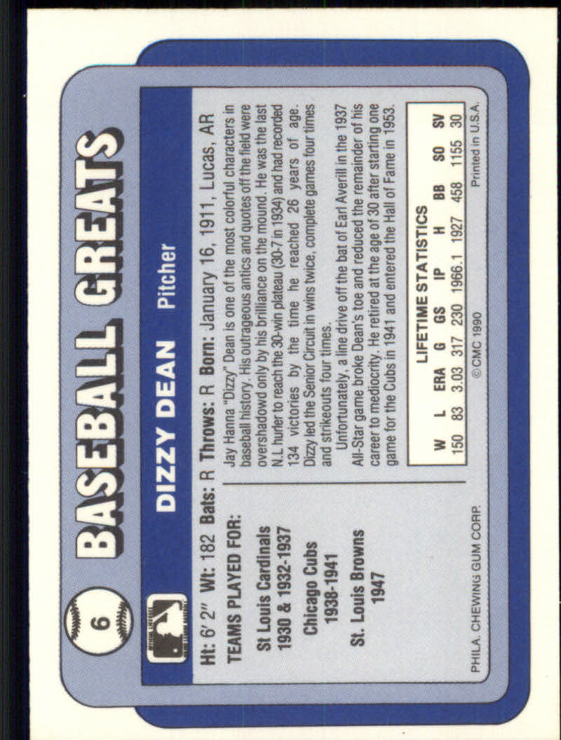 1990 Swell Baseball Greats "Main Set" Cards #1 to #135 - Picture 13 of 272