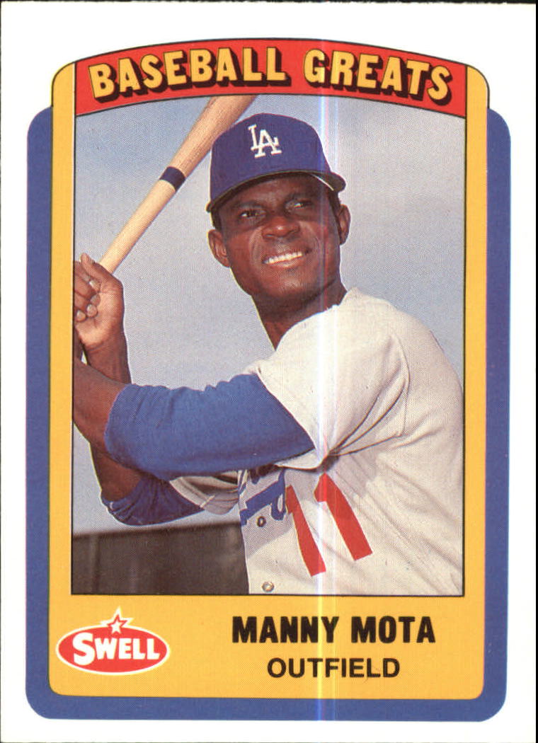 Manny Mota #66 Topps 1967 Baseball Card (Pittsburgh Pirates) *VG