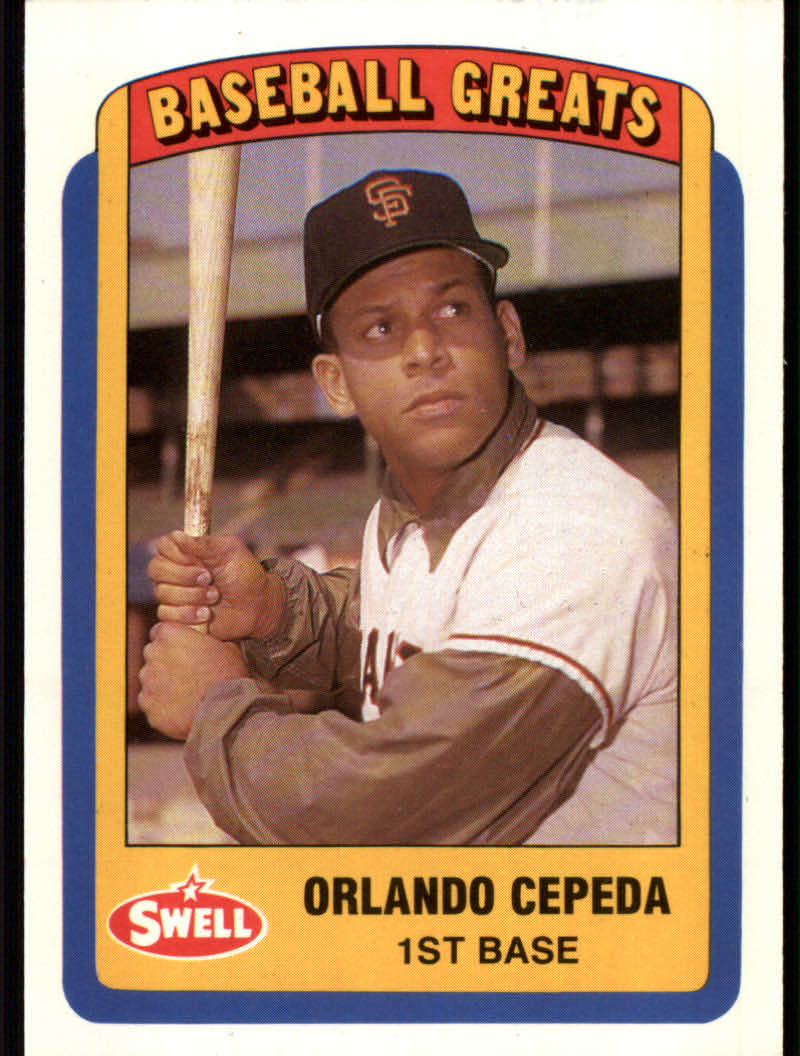 1990 Swell Baseball Greats "Main Set" Cards #1 to #135 - Picture 56 of 272