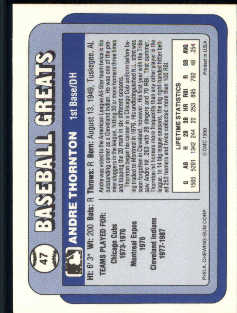 1990 Swell Baseball Greats "Main Set" Cards #1 to #135 - Picture 95 of 272