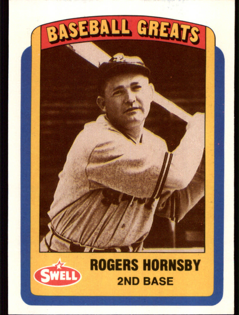 1990 Swell Baseball Greats "Main Set" Cards #1 to #135 - Picture 102 of 272
