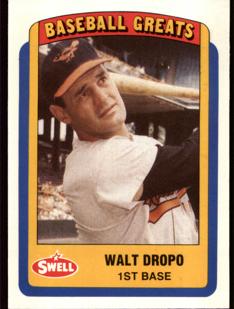 1990 Swell Baseball Greats "Main Set" Cards #1 to #135 - Picture 114 of 272