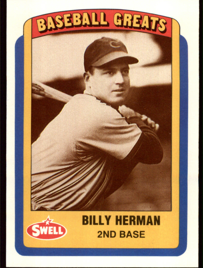 1990 Swell Baseball Greats "Main Set" Cards #1 to #135 - Picture 118 of 272