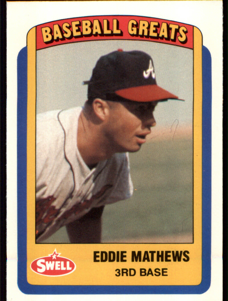 1990 Swell Baseball Greats "Main Set" Cards #1 to #135 - Picture 130 of 272