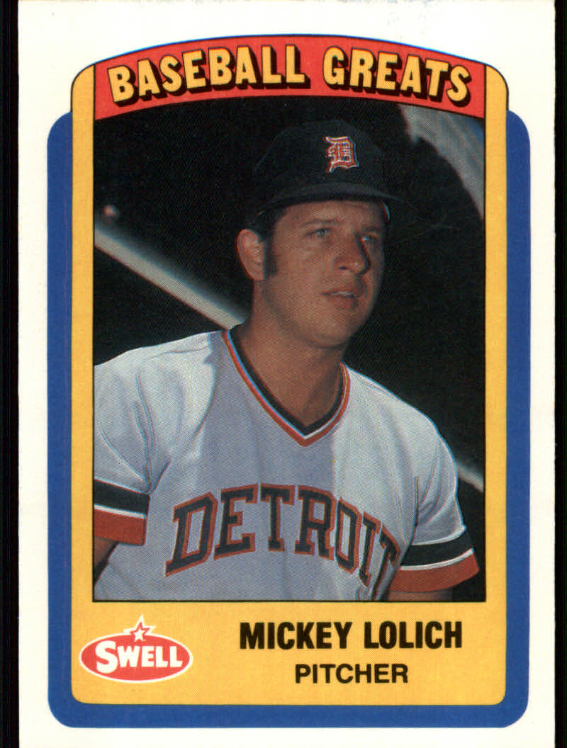 1990 Swell Baseball Greats "Main Set" Cards #1 to #135 - Picture 163 of 272