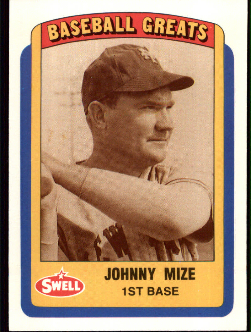 1990 Swell Baseball Greats "Main Set" Cards #1 to #135 - Picture 181 of 272