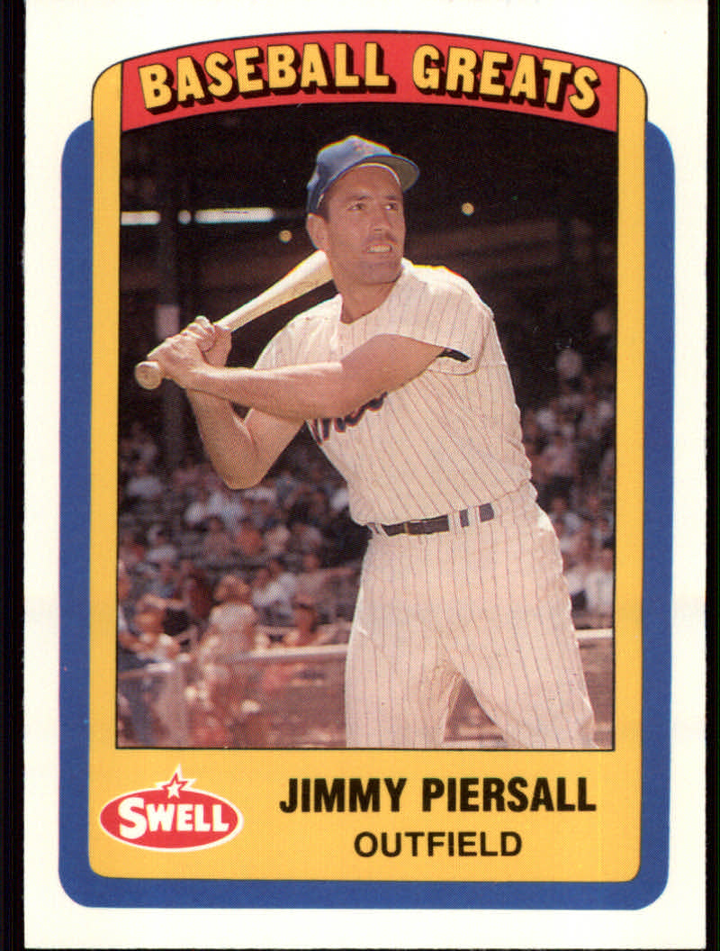 1990 Swell Baseball Greats "Main Set" Cards #1 to #135 - Picture 185 of 272