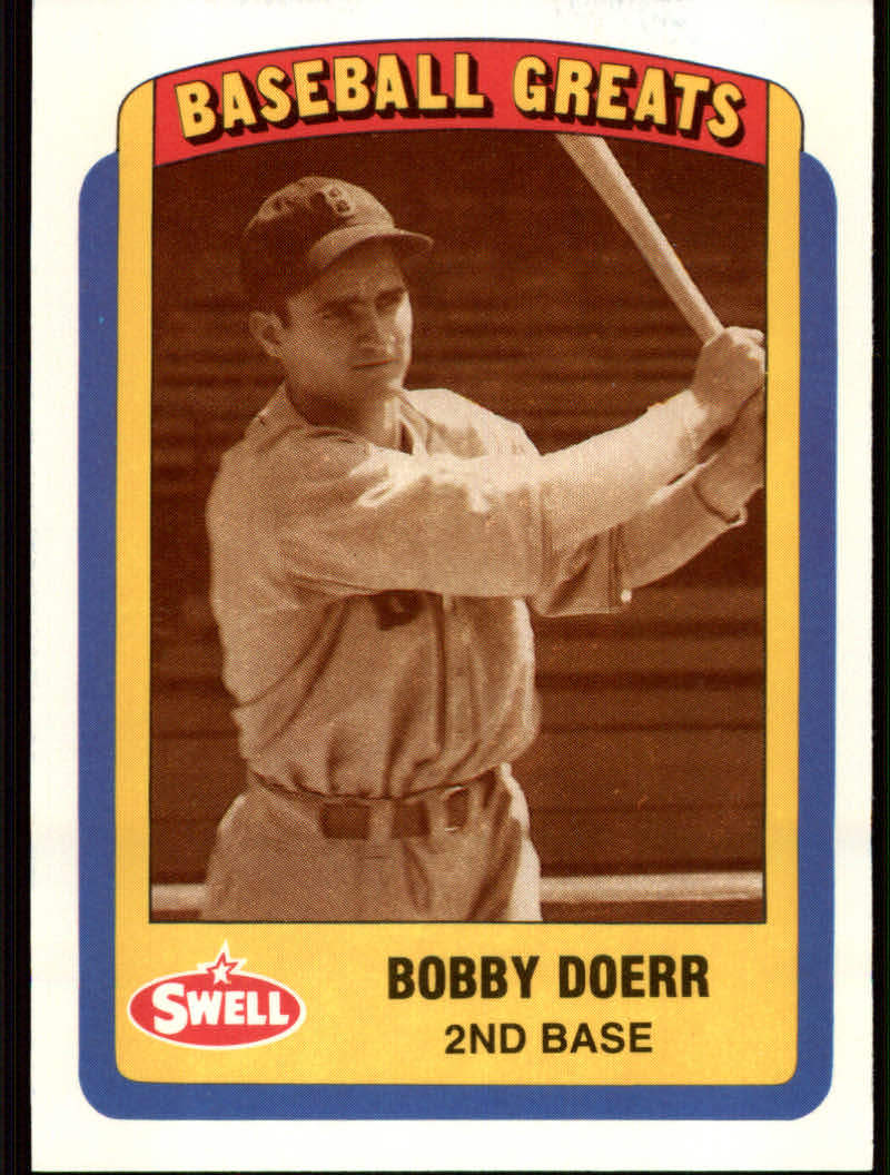 1990 Swell Baseball Greats "Main Set" Cards #1 to #135 - Picture 193 of 272