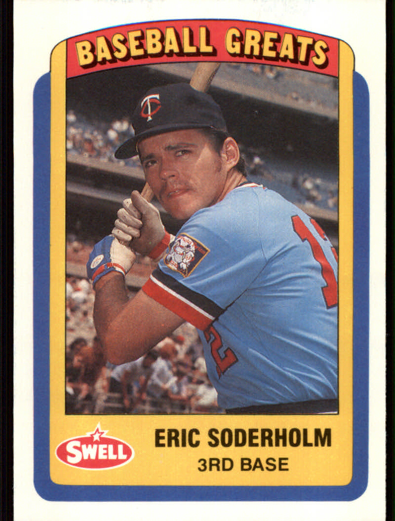 1990 Swell Baseball Greats "Main Set" Cards #1 to #135 - Picture 197 of 272