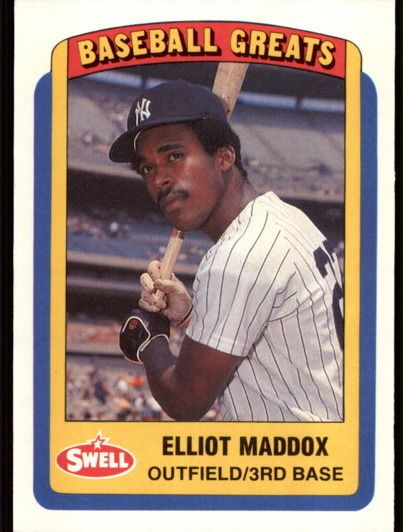 1990 Swell Baseball Greats "Main Set" Cards #1 to #135 - Picture 219 of 272
