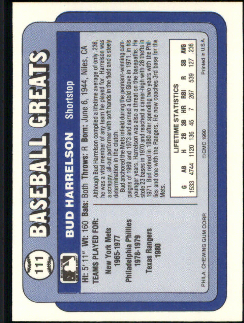1990 Swell Baseball Greats "Main Set" Cards #1 to #135 - Picture 224 of 272