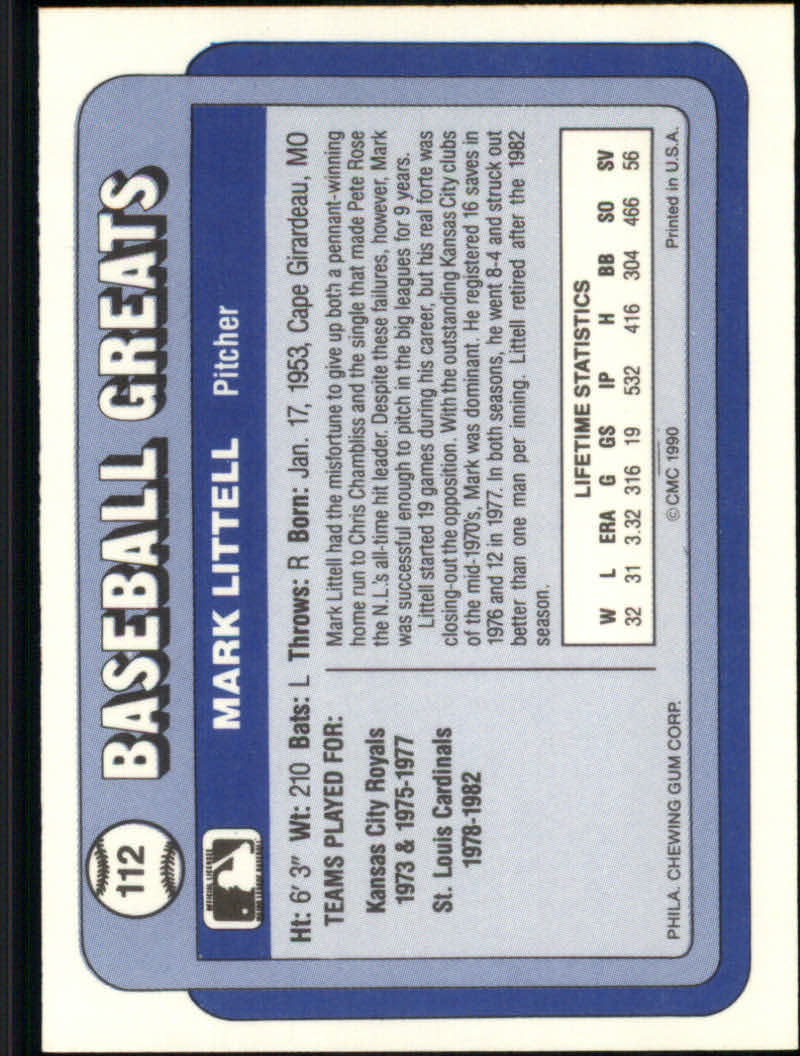 1990 Swell Baseball Greats "Main Set" Cards #1 to #135 - Picture 226 of 272