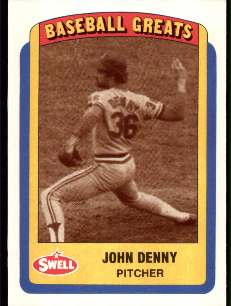 1990 Swell Baseball Greats "Main Set" Cards #1 to #135 - Picture 233 of 272