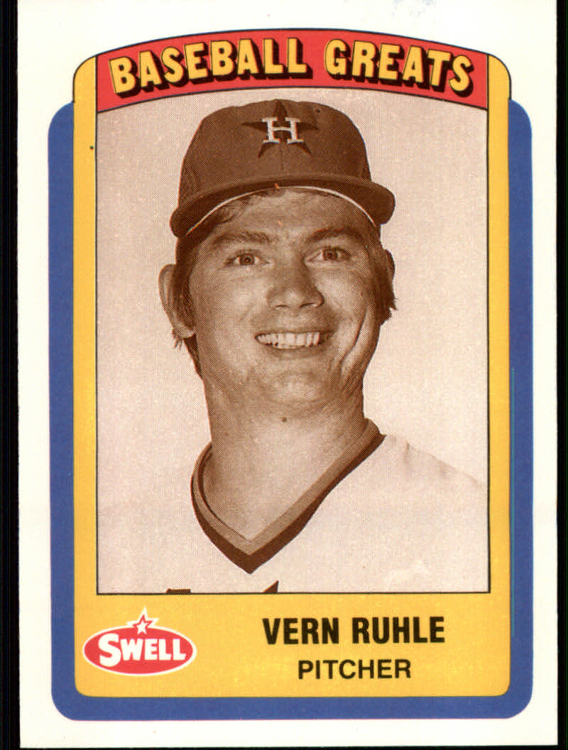 1990 Swell Baseball Greats "Main Set" Cards #1 to #135 - Picture 257 of 272