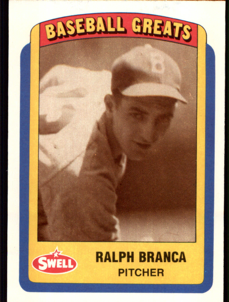 1990 Swell Baseball Greats "Main Set" Cards #1 to #135 - Picture 267 of 272