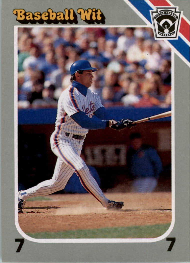 1990 Baseball Wit #8 Lee Mazzilli