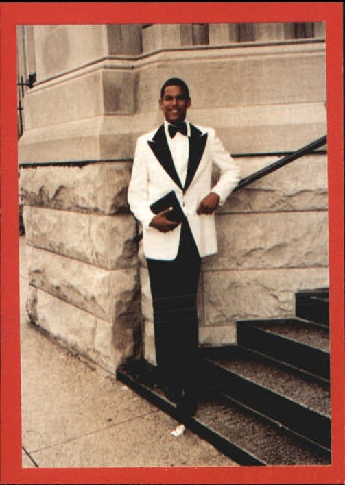 1990 Card Collectors Company Justice Boyhood #13 David Justice/(At age 16)