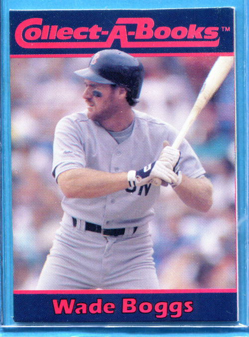 1990 Collect-A-Books #26 Wade Boggs - NM-MT