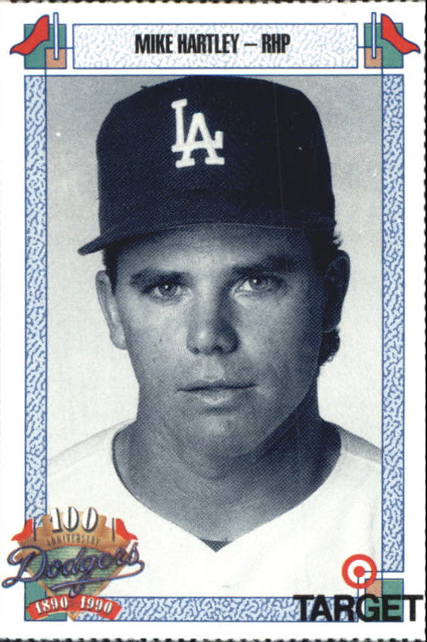 1990 Dodgers Target Baseball Card 974 Mike Hartley eBay