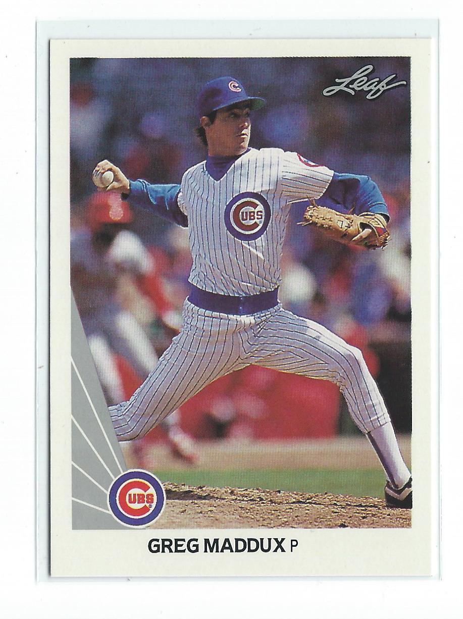 1990 Leaf #25 Greg Maddux