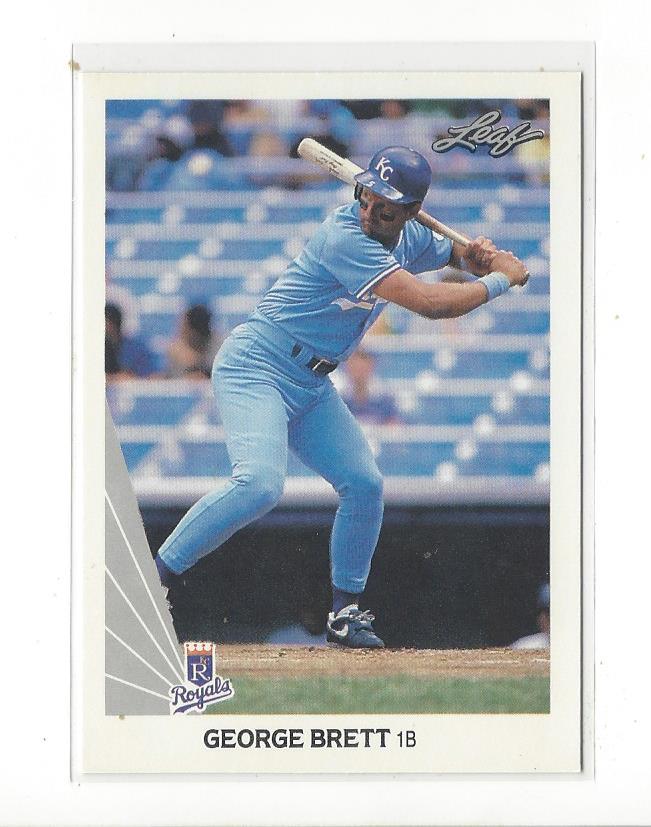 1990 Leaf #178 George Brett