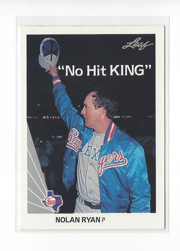 1990 Leaf #265 Nolan Ryan SPEC