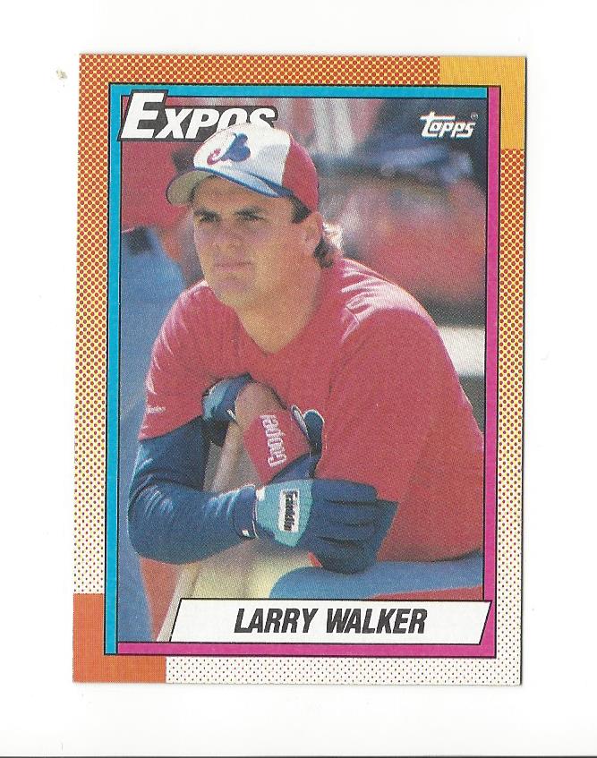 1990 Topps #757 Larry Walker RC