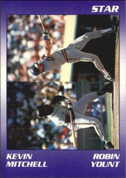 1990 Star Mitchell/Yount #1 Kevin Mitchell/Robin Yount CL