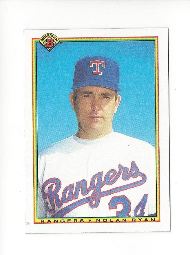 1990 Bowman #486 Nolan Ryan
