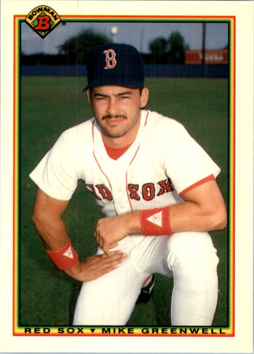 1990 Bowman Tiffany #274 Mike Greenwell