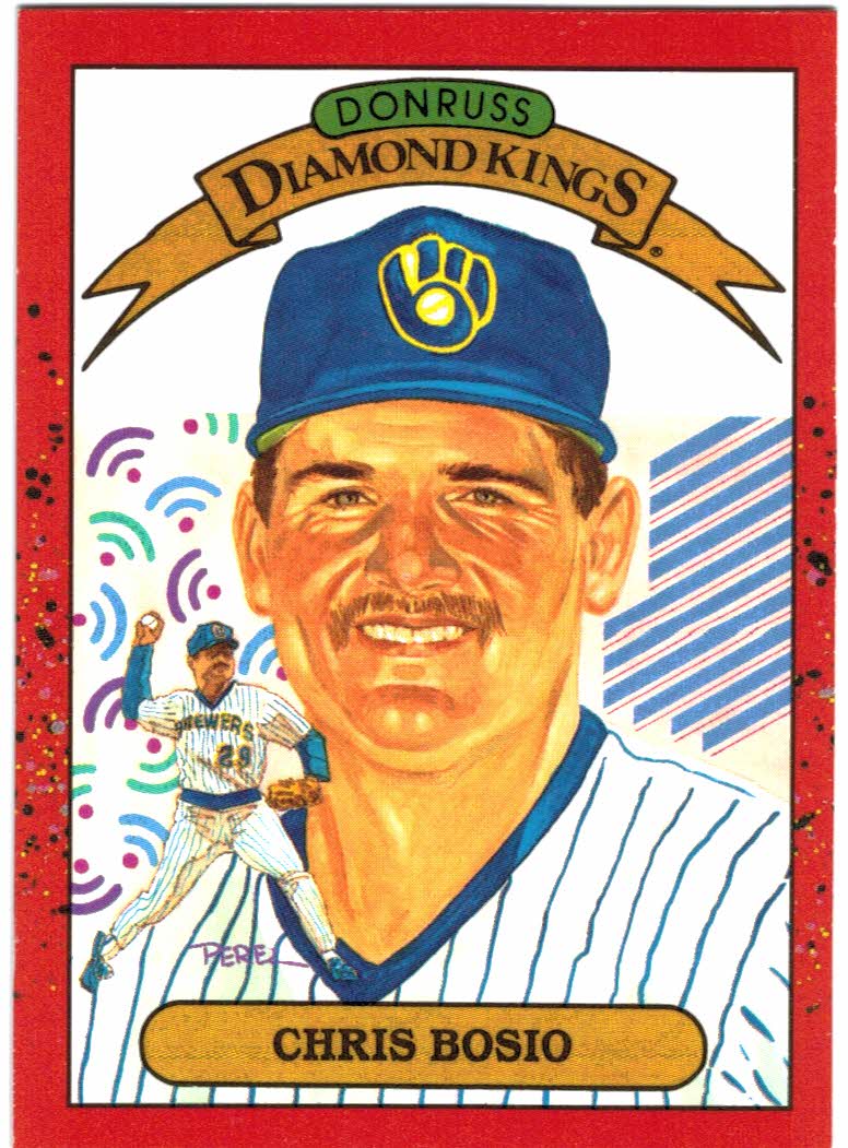 1990 Donruss #291 Jim Gantner NM-MT Milwaukee Brewers - Under the