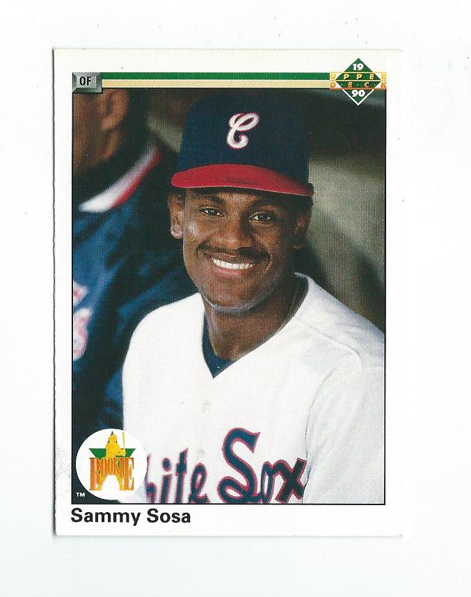 1990 Upper Deck #17 Sammy Sosa RC