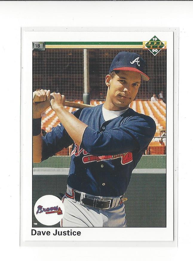 1990 Upper Deck #711 David Justice RC