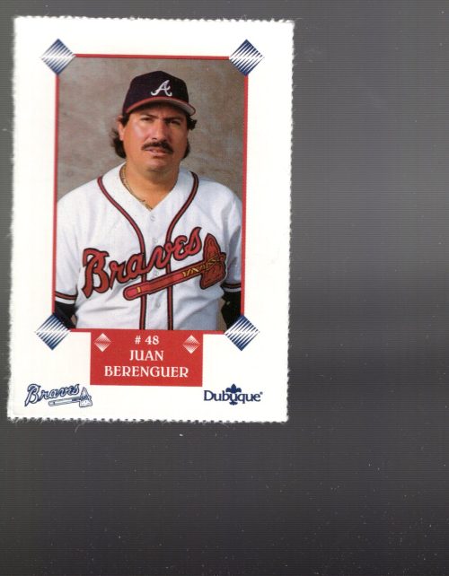 B3930- 1991 Braves Dubuque Perforated BB #s 1-30 -You Pick- 15+ FREE US SHIP - Bild 3 von 5