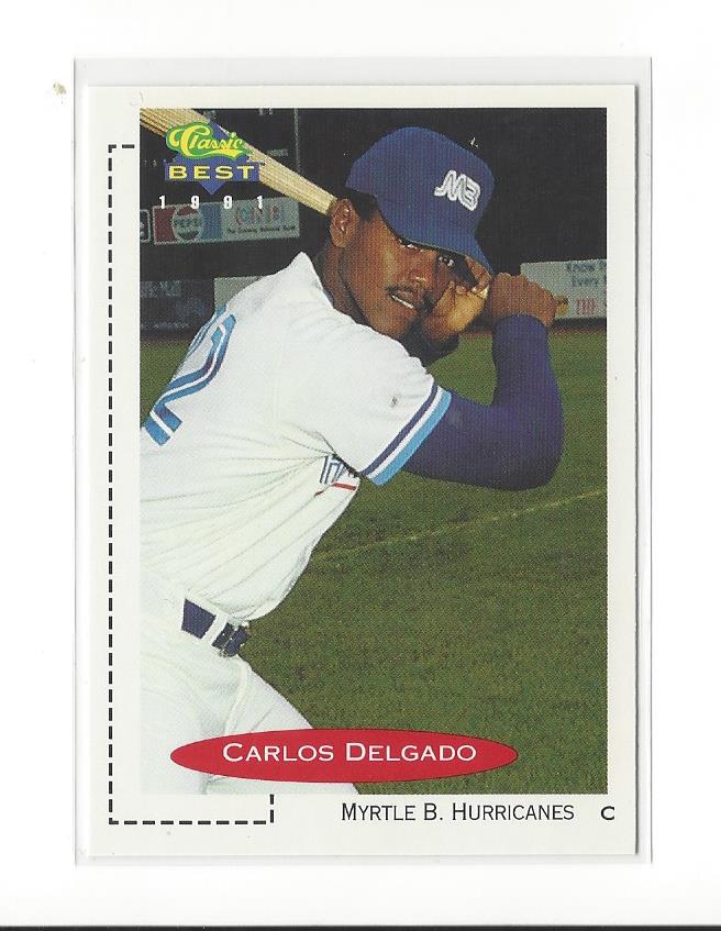 1991 Classic/Best #63 Carlos Delgado
