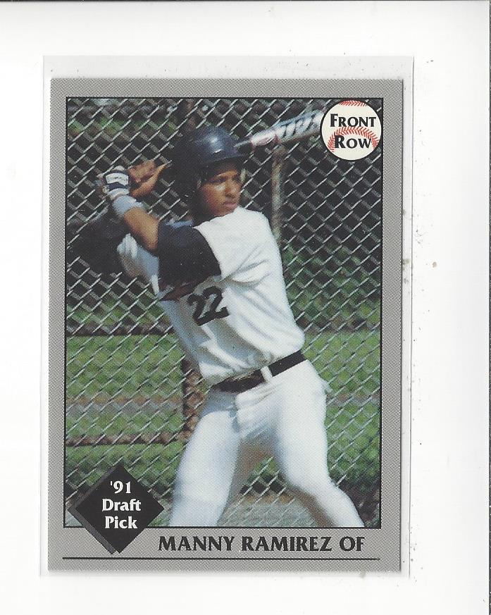 1991 Front Row Draft Picks #47 Manny Ramirez