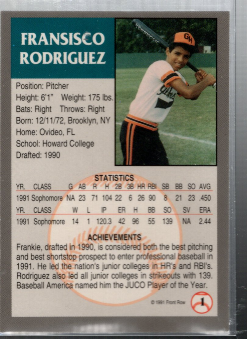 A8310- 1991 Front Row Draft Picks Gold BB #s 1-54 -You Pick- 15+ FREE US SHIP - Picture 3 of 5
