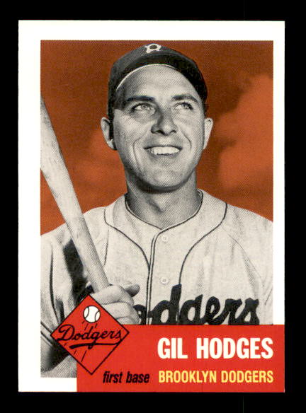 1991 Topps Archives '53 #296 Gil Hodges