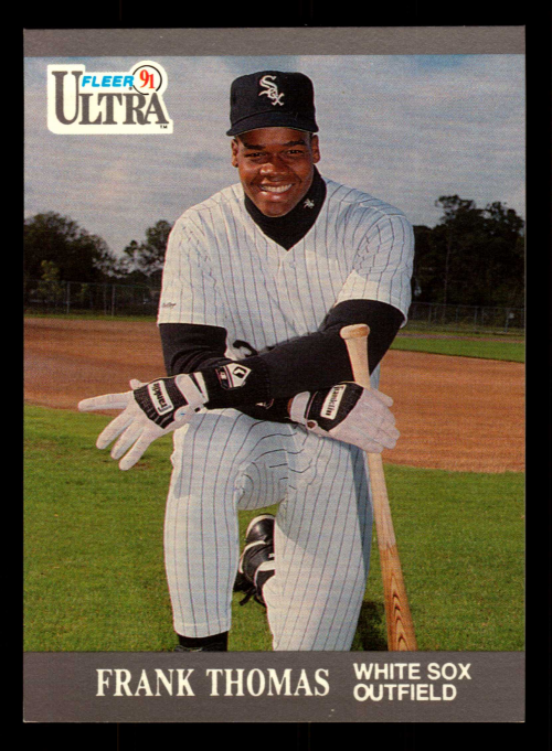 1991 Ultra #85 Frank Thomas/Card says he is/an outfielder