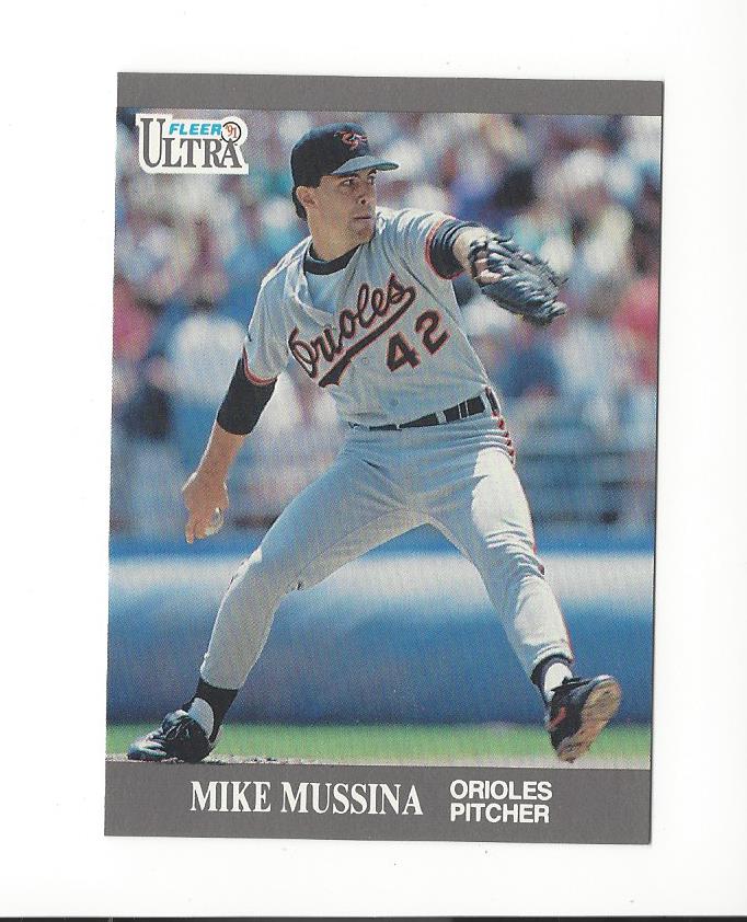 1991 Ultra Update #U4 Mike Mussina RC