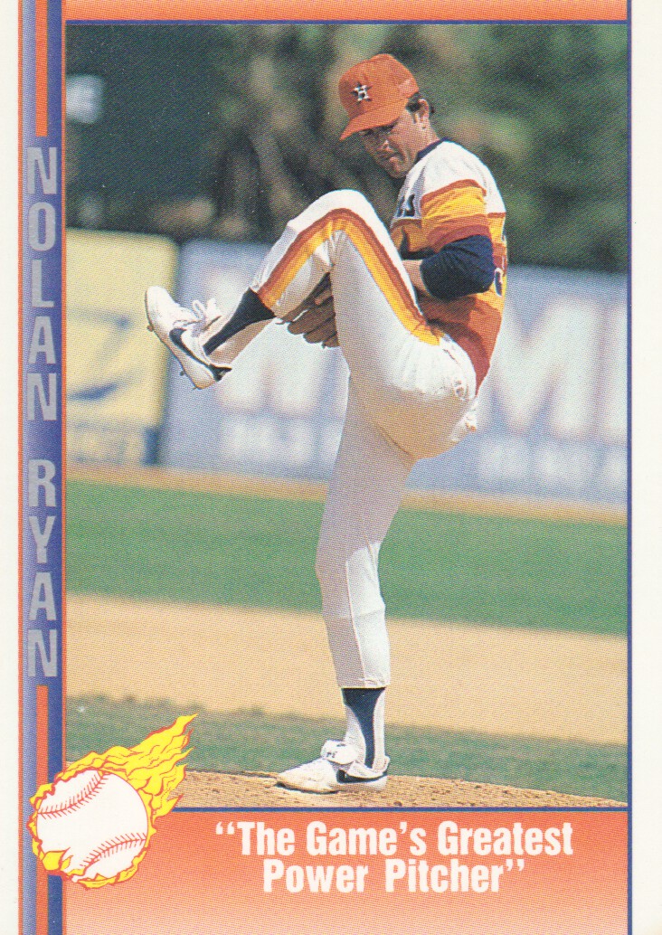 1991 Pacific Ryan Texas Express I #38 Nolan Ryan/The Game's Greatest/Power Pitcher