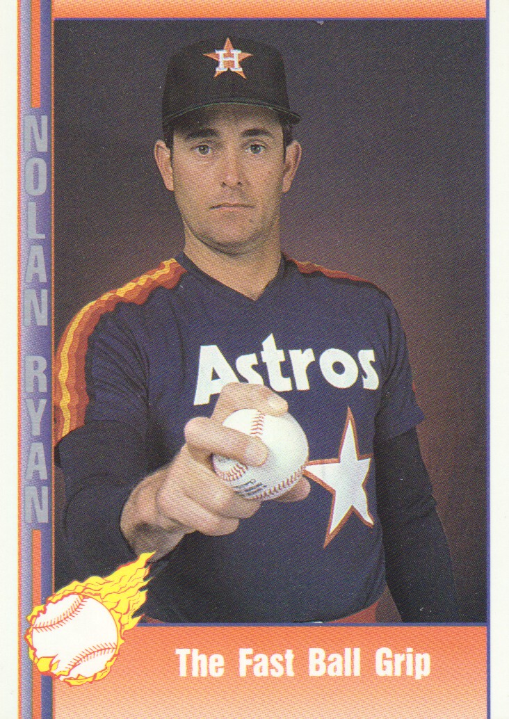 1991 Pacific Ryan Texas Express I #41 Nolan Ryan/The Fast Ball Grip