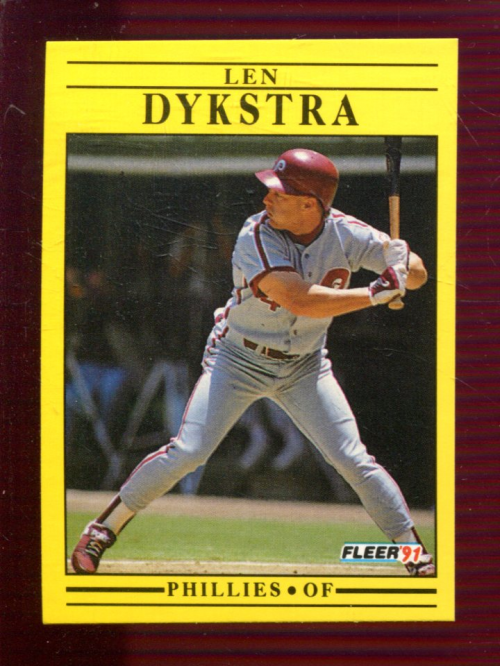 B2794- 1991 Fleer Baseball Cards 251-495 +Rookies -You Pick- 15+ FREE US SHIP - Picture 288 of 477