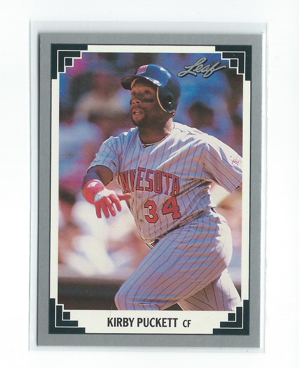 1991 Leaf Previews #21 Kirby Puckett