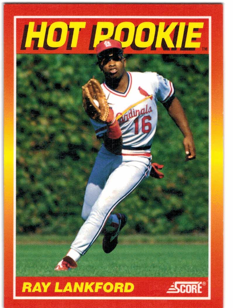 1991 Score Ray Lankford Rookie RC #731 St. Louis Cardinals