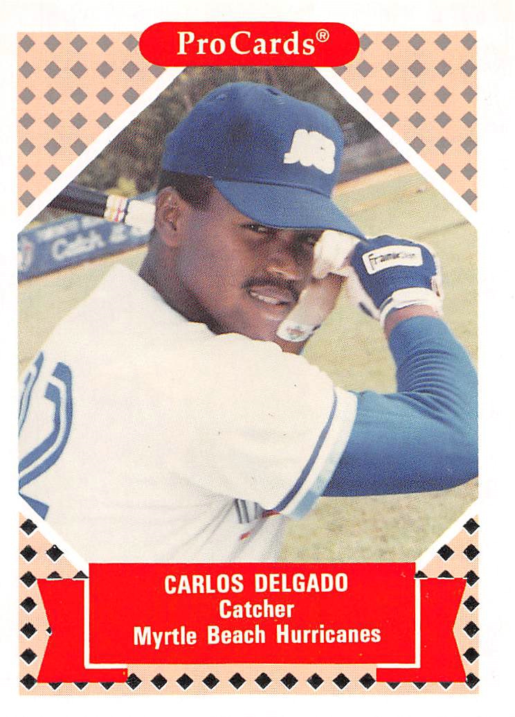 1991-92 ProCards Tomorrow's Heroes #170 Carlos Delgado