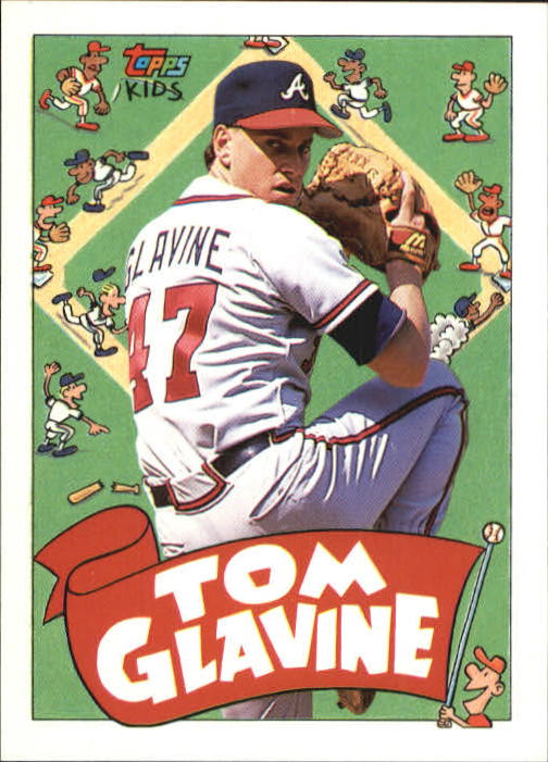 1992 Topps Kids #34 Tom Glavine