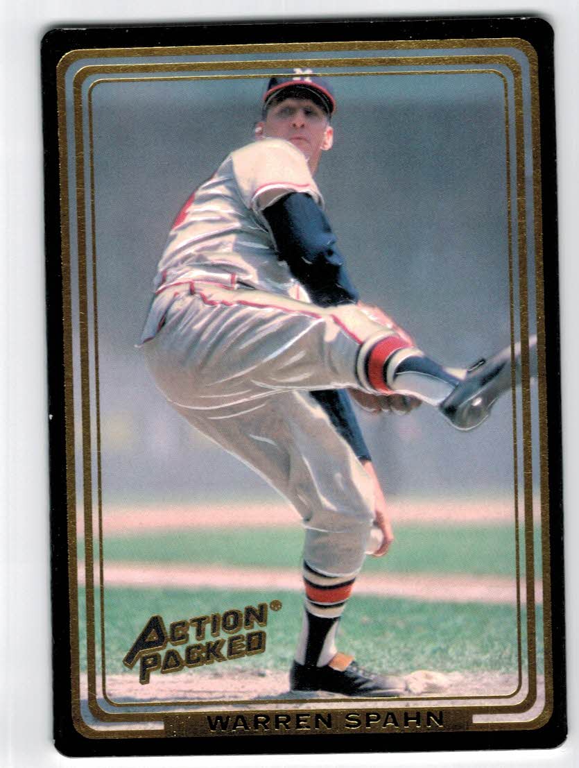 1992 Action Packed ASG Prototypes #4 Warren Spahn